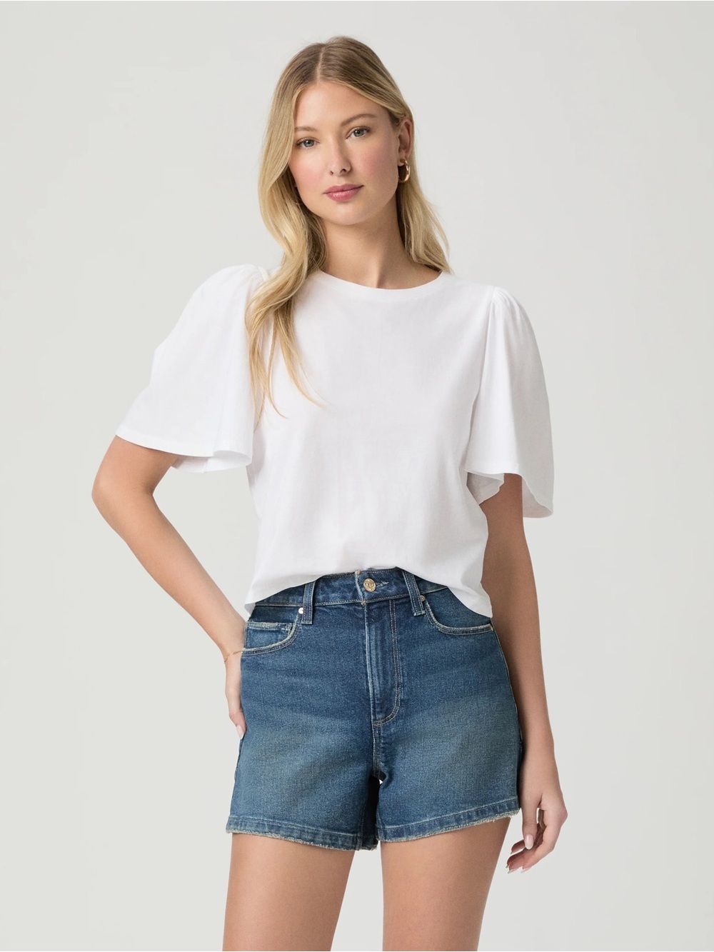 Paige • Dani high waisted denim shorts - Picture 2 of 2